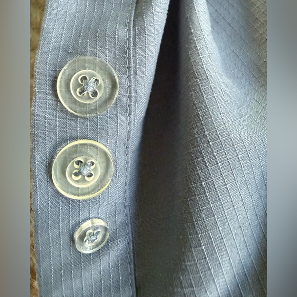 EUC Duluth Trading Ripstop Venting Short Sleeve Button Shirt LT Blue Workwear - Picture 13 of 14